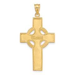 14k Celtic Cross Pendant
