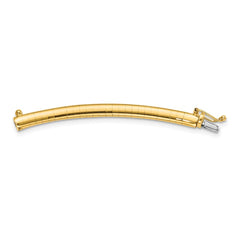 14k 4mm Lightweight Domed Omega 2 inch Extender for Necklace
