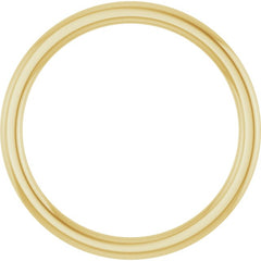 14K Yellow Gold 1.5 mm Comfort-Fit European-Style Band Size 5.5