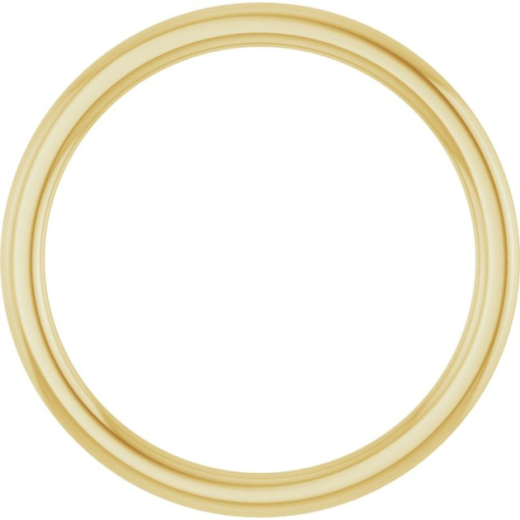14K Yellow Gold 1.5 mm Comfort-Fit European-Style Band Size 5