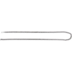 Sterling Silver 4.8 mm Curb 24" Chain