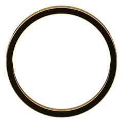 10K Yellow Gold 2.5 mm Flat Band Size 10