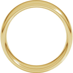 10K Yellow Gold 7 mm Comfort-Fit European-Style Band Size 9.5